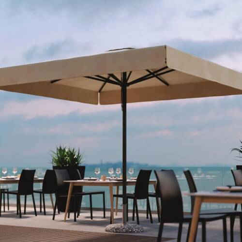 Ombrellone dolomiti aluminium