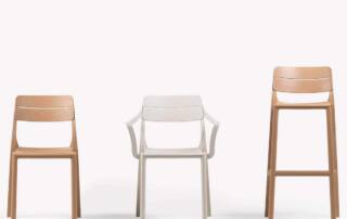 Sedia Bistrot Cassia Nardi Sgabello Trill Mini Nardi